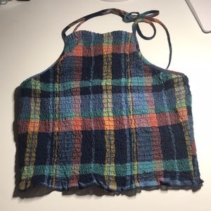 American Eagle Patterned Crop Top NEW